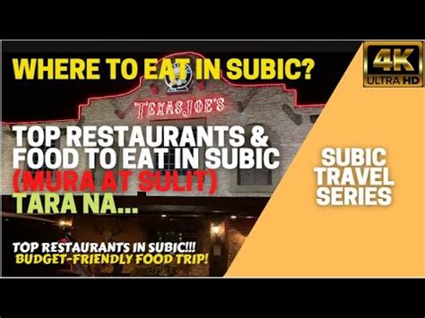 THE BEST Cheap Eats in Subic (UPDATED 2024) .